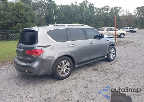 2017 Infiniti Qx80 из США, поврежденный, VIN JN8AZ2NF4H9642185